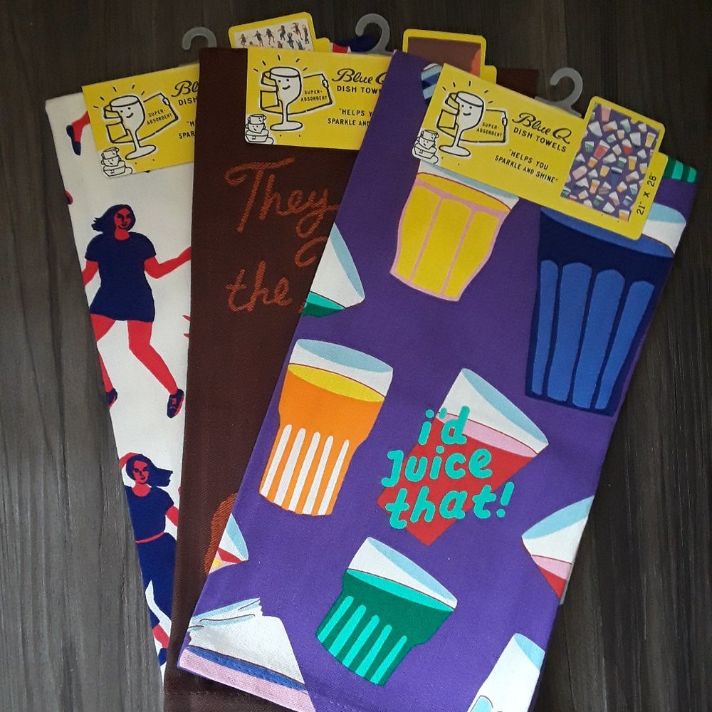 BlueQ 3-Pack Dish Towels